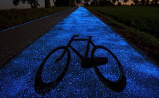 Pista de biciclete luminată doar cu ajutorul energiei solare,realizata de TPA Instytut Badań Technicznych Sp. z o.o